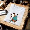 Unisex Oversize Şehir Baskili T-shirt